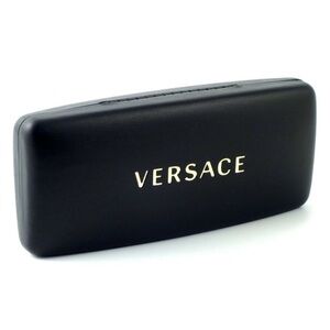 Versace Black and Gold Eyeglass Case